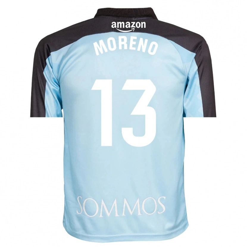 Danxen Heren Eloy Moreno #13 Lichtblauw Zwart Keepersshirt 2025/26 T-Shirt België