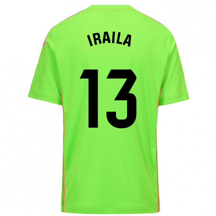 Danxen Heren Iraila Rivera Simón #13 Lirme Diep Roze Keepersshirt 2025/26 T-Shirt België
