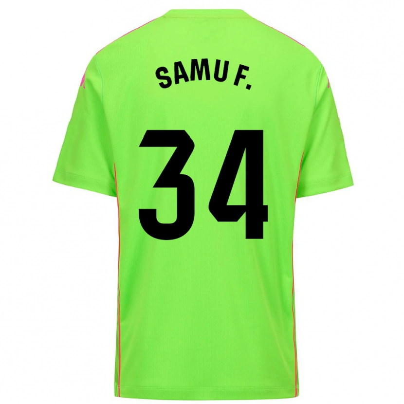 Danxen Heren Samu Fernández #34 Lirme Diep Roze Keepersshirt 2025/26 T-Shirt België