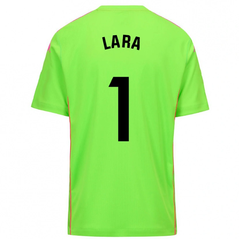 Danxen Heren Lara Lara De Las Heras Coello #1 Lirme Diep Roze Keepersshirt 2025/26 T-Shirt België