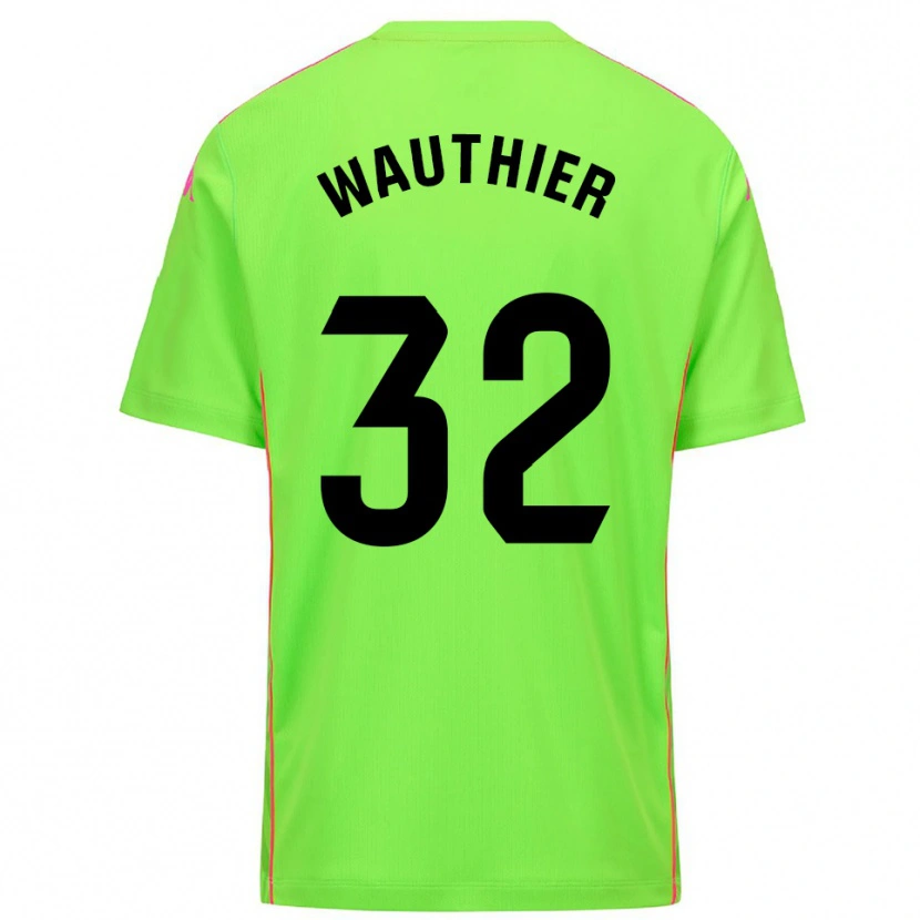 Danxen Heren Hugo Wauthier #32 Lirme Diep Roze Keepersshirt 2025/26 T-Shirt België