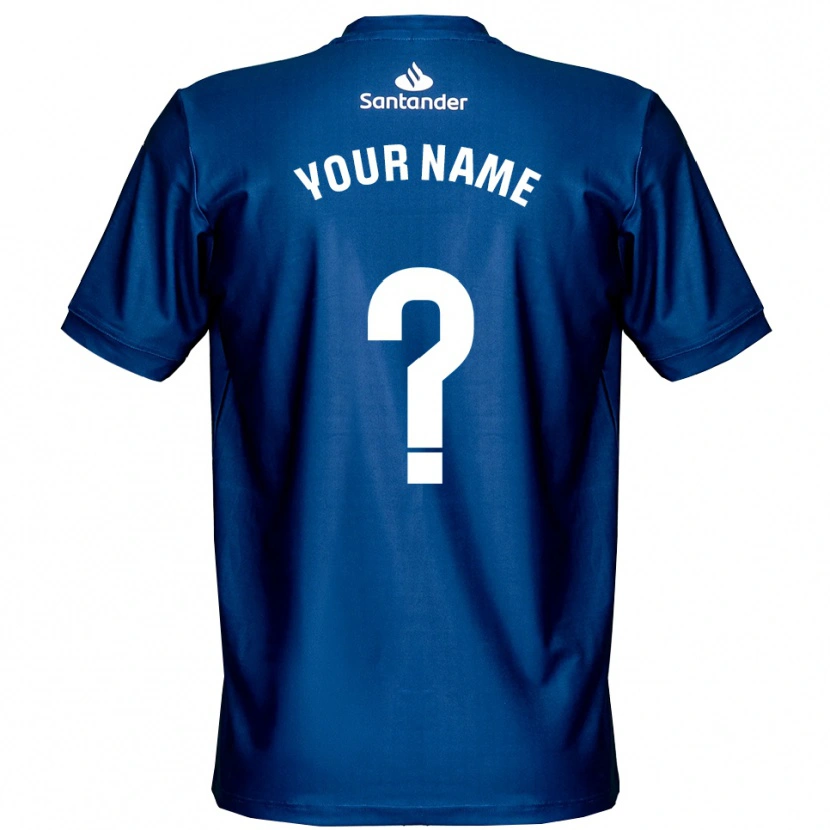 Danxen Heren Racing de Santander Koninklijk Blauw Wit Keepersshirt 2025/26 T-Shirt België