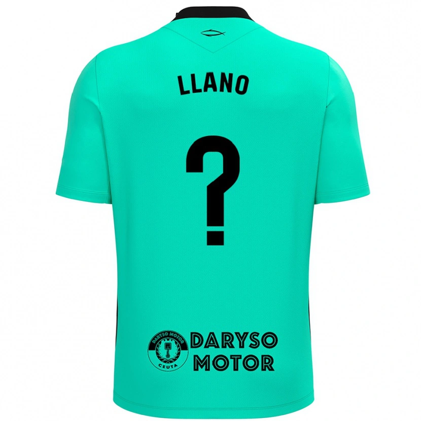 Danxen Heren Guillermo Llano #0 Turquoise Zwart Keepersshirt 2025/26 T-Shirt België