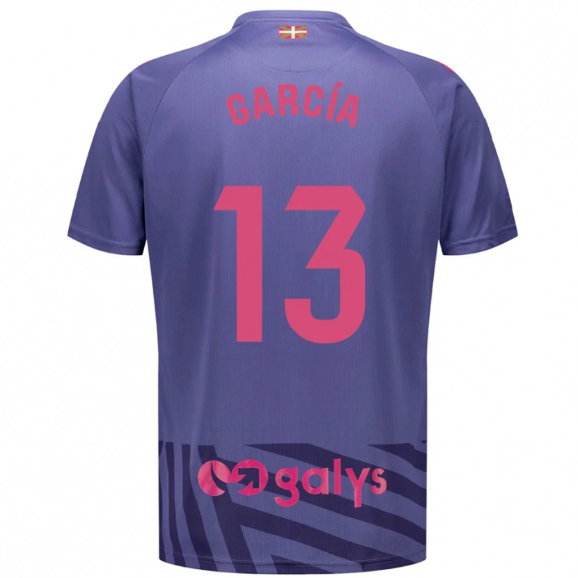Danxen Heren Jon García #13 Blauw Grijs Paars Keepersshirt 2025/26 T-Shirt België