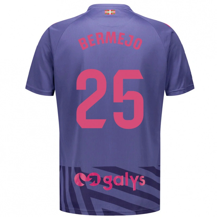 Danxen Heren Joseba Bermejo #25 Blauw Grijs Paars Keepersshirt 2025/26 T-Shirt België
