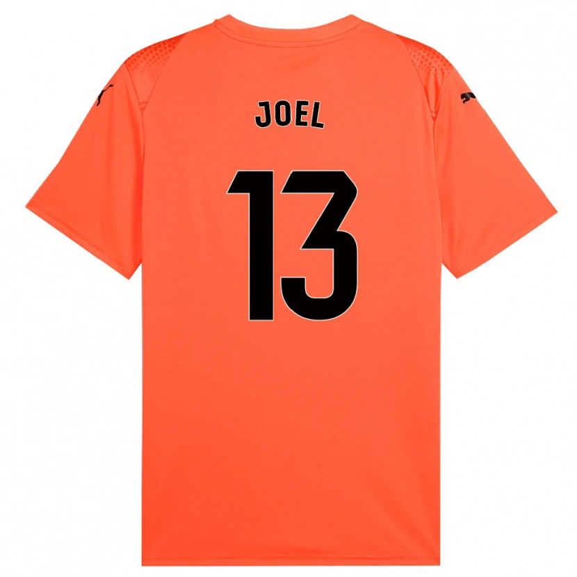Danxen Heren Christian Joel #13 Oranje Zwart Rood Keepersshirt 2025/26 T-Shirt België