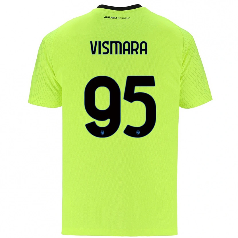 Danxen Heren Paolo Vismara #95 Geel Groen Rood Keepersshirt 2025/26 T-Shirt België