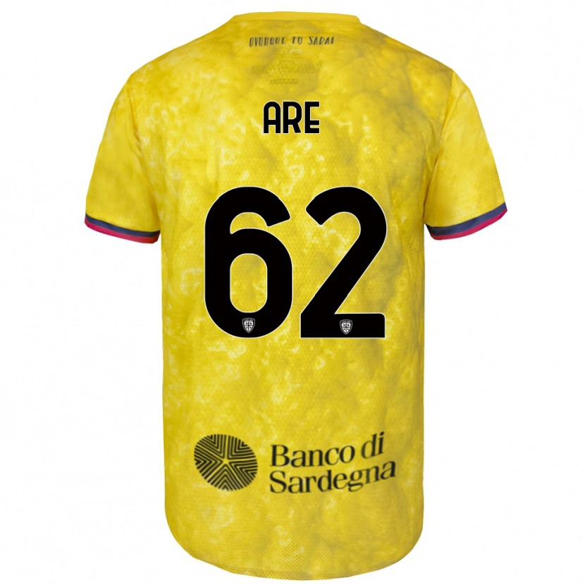 Danxen Heren Emmanuele Are #62 Geel Zwart Keepersshirt 2025/26 T-Shirt België