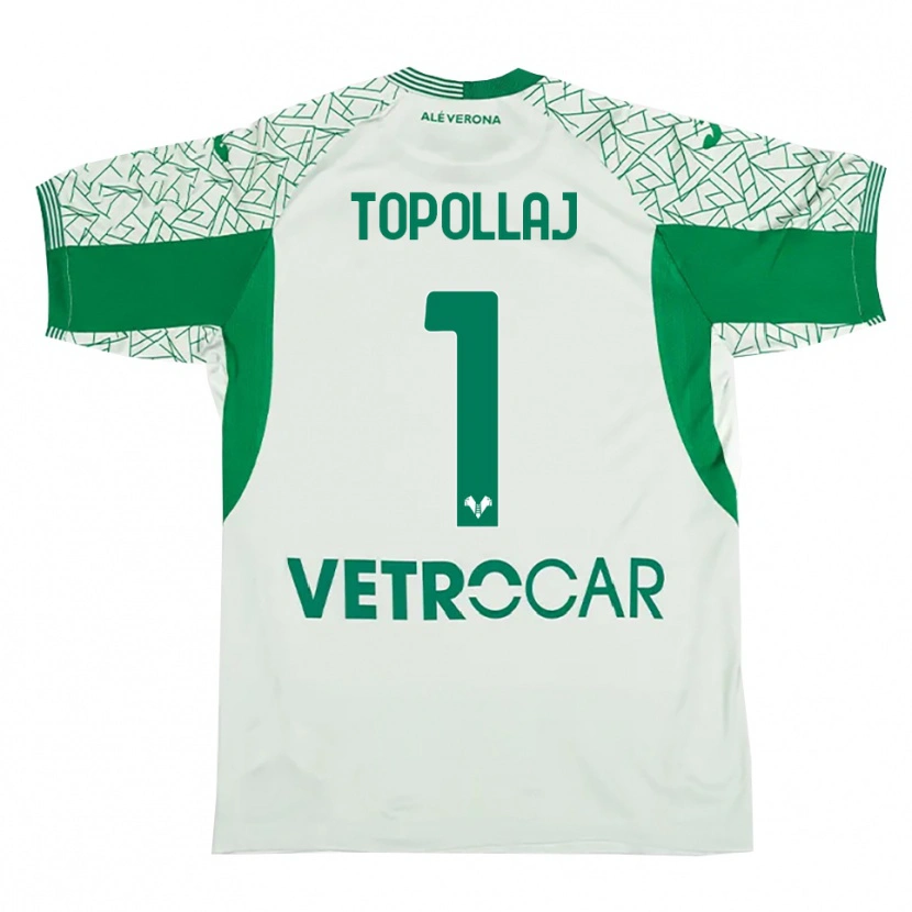 Danxen Heren Mark Topollaj #1 Groen Rood Keepersshirt 2025/26 T-Shirt België