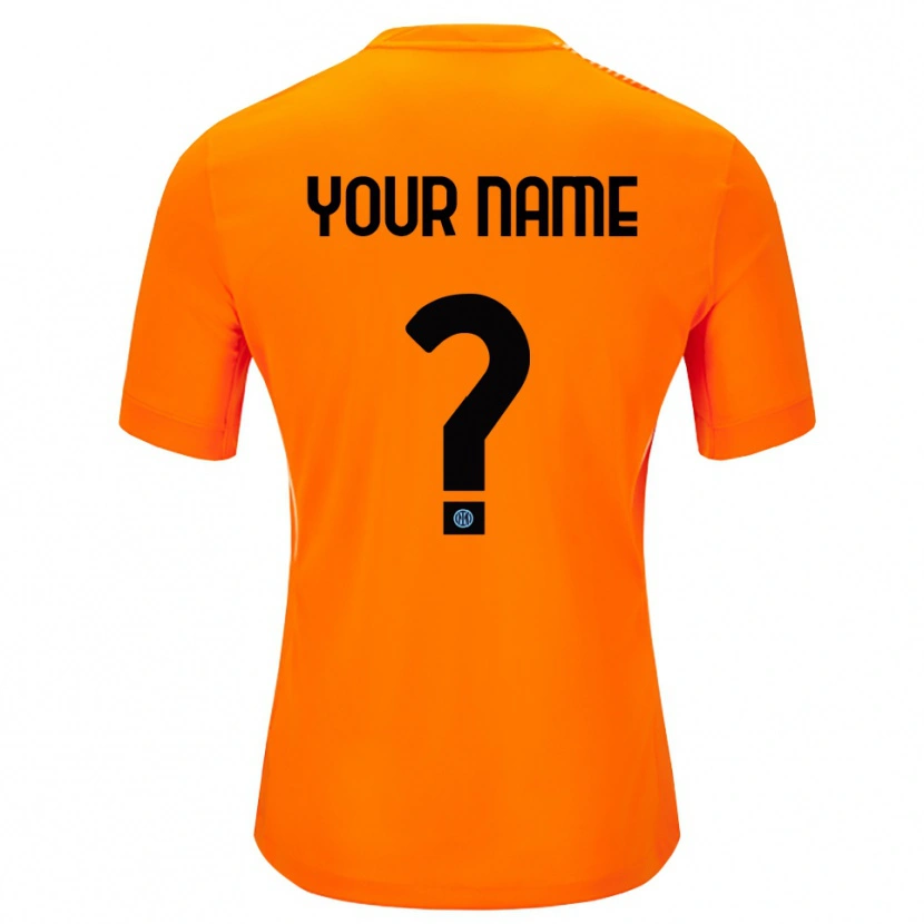 Danxen Heren Inter Milan Licht Oranje Zwart Keepersshirt 2025/26 T-Shirt België