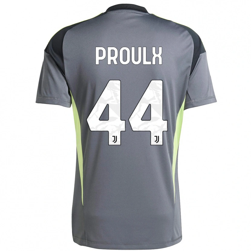 Danxen Heren Lysianne Proulx #44 Donkergrijs Wit Keepersshirt 2025/26 T-Shirt België