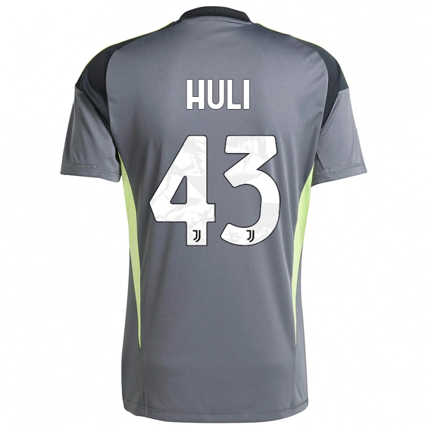 Danxen Heren Raffaele Huli #43 Donkergrijs Wit Keepersshirt 2025/26 T-Shirt België
