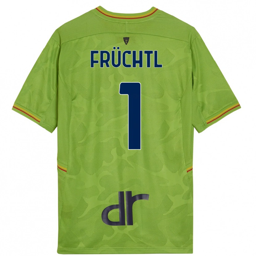 Danxen Heren Christian Früchtl #1 Bos Groen Zwart Keepersshirt 2025/26 T-Shirt België