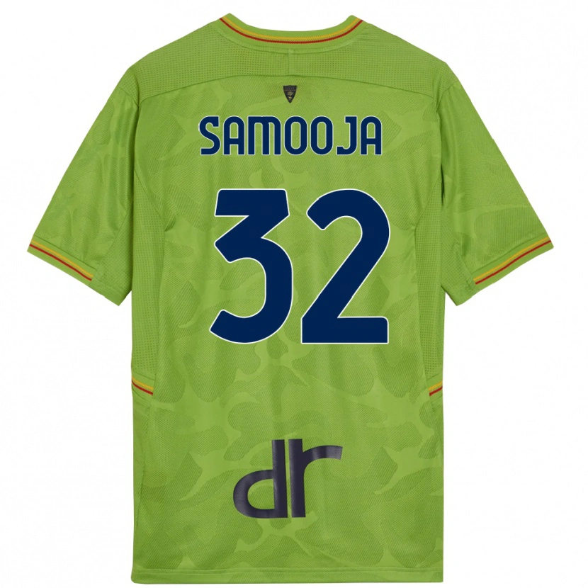 Danxen Heren Jasper Samooja #32 Bos Groen Zwart Keepersshirt 2025/26 T-Shirt België