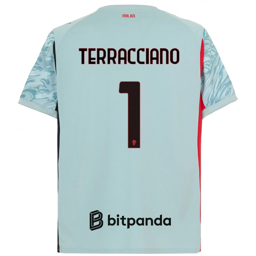 Danxen Heren Pietro Terracciano #1 Licht Blauw Rood Keepersshirt 2025/26 T-Shirt België