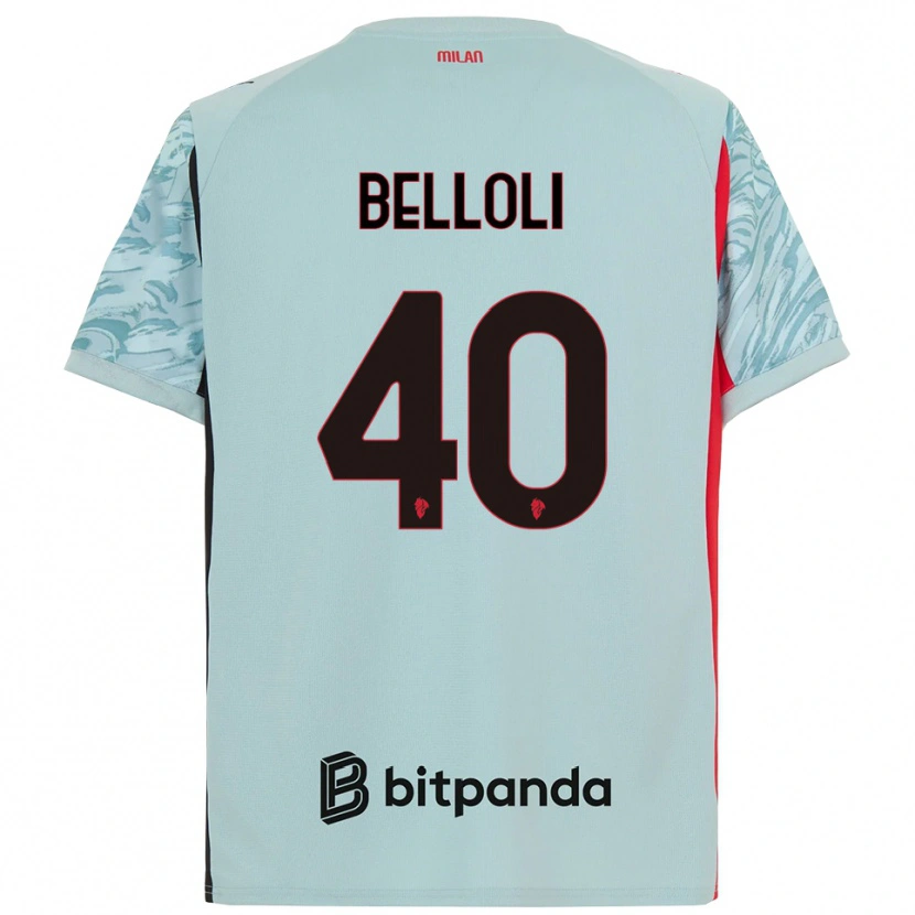 Danxen Heren Sofia Belloli #40 Licht Blauw Rood Keepersshirt 2025/26 T-Shirt België