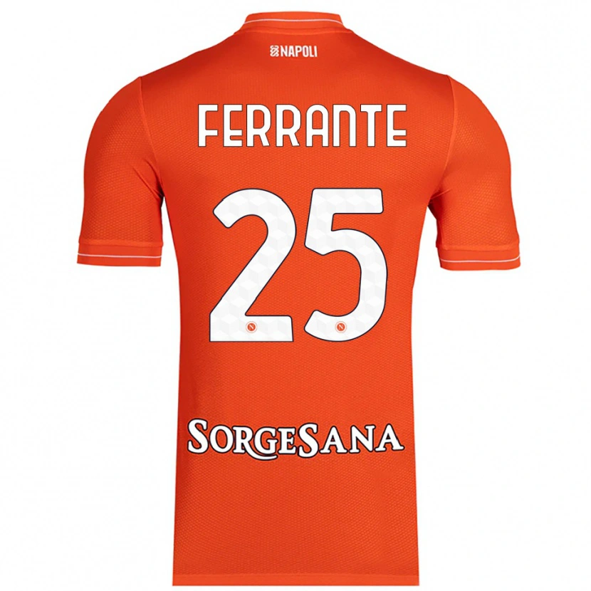 Danxen Heren Mathias Ferrante #25 Oranje Rood Wit Keepersshirt 2025/26 T-Shirt België