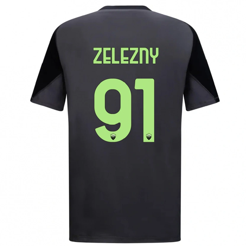 Danxen Heren Radoslaw Zelezny #91 Zwart Licht Groen Keepersshirt 2025/26 T-Shirt België