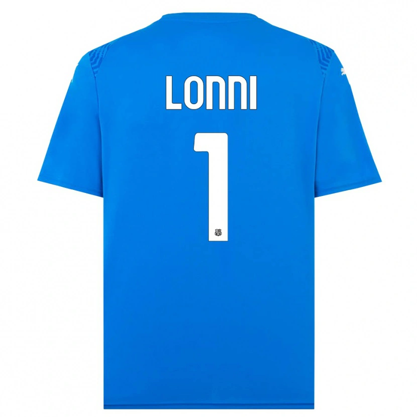 Danxen Heren Lia Lonni #1 Blauw Wit Keepersshirt 2025/26 T-Shirt België