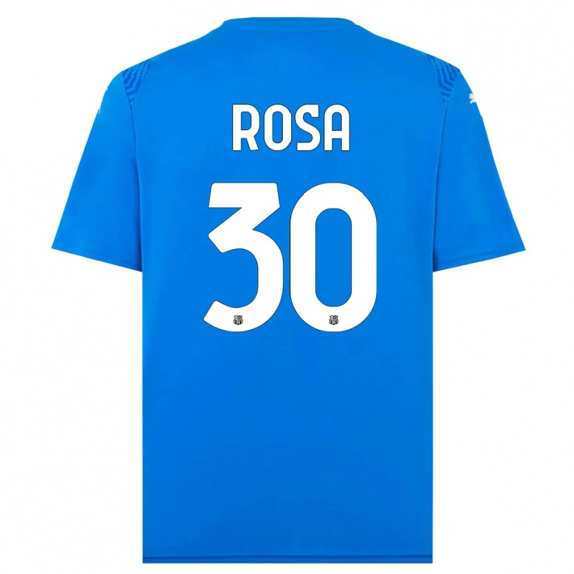 Danxen Heren Enrico Rosa #30 Blauw Wit Keepersshirt 2025/26 T-Shirt België