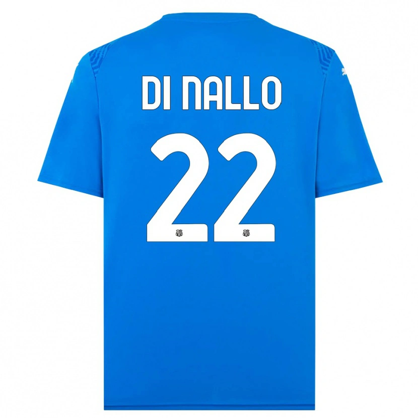 Danxen Heren Erica Di Nallo #22 Blauw Wit Keepersshirt 2025/26 T-Shirt België