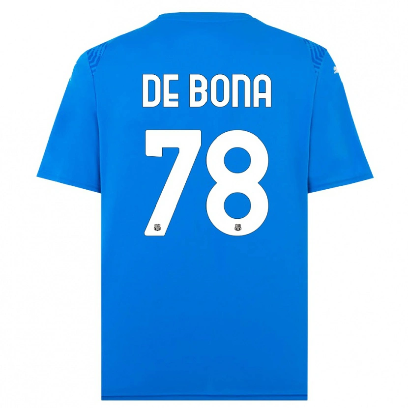 Danxen Heren Francesca De Bona #78 Blauw Wit Keepersshirt 2025/26 T-Shirt België