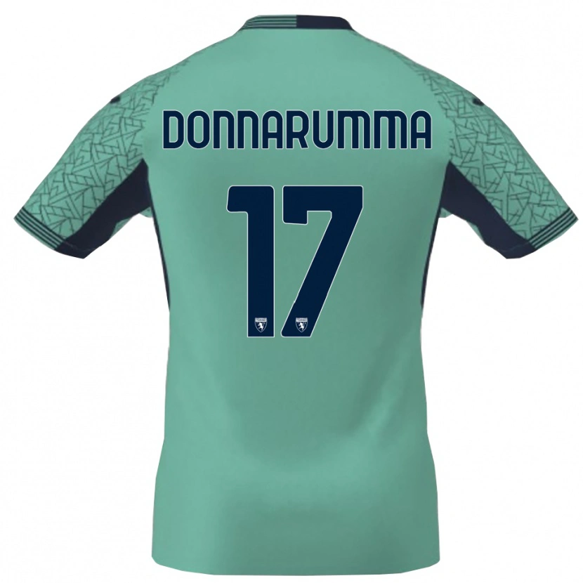 Danxen Heren Antonio Donnarumma #17 Blauw Lagune Keepersshirt 2025/26 T-Shirt België