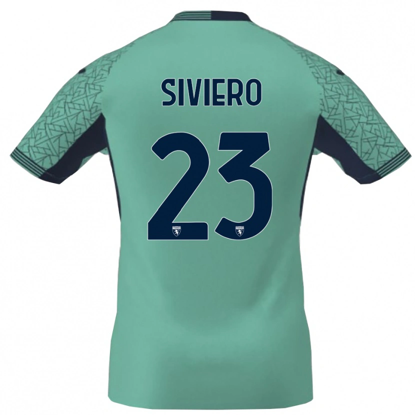 Danxen Heren Lapo Siviero #23 Blauw Lagune Keepersshirt 2025/26 T-Shirt België