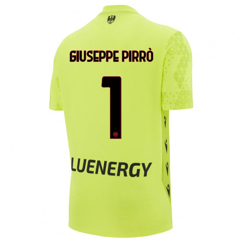 Danxen Heren Marco Giuseppe Pirrò #1 Groen Geel Zwart Keepersshirt 2025/26 T-Shirt België