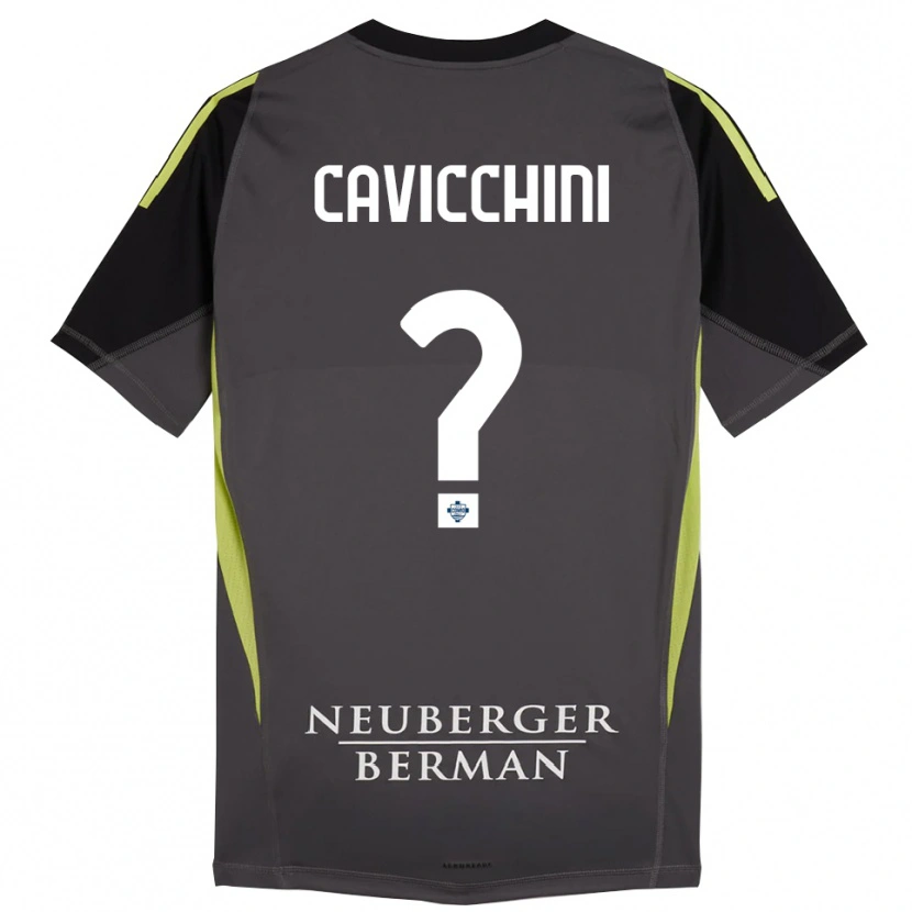 Danxen Heren Leonardo Cavicchini #0 Zwart Licht Groen Keepersshirt 2025/26 T-Shirt België