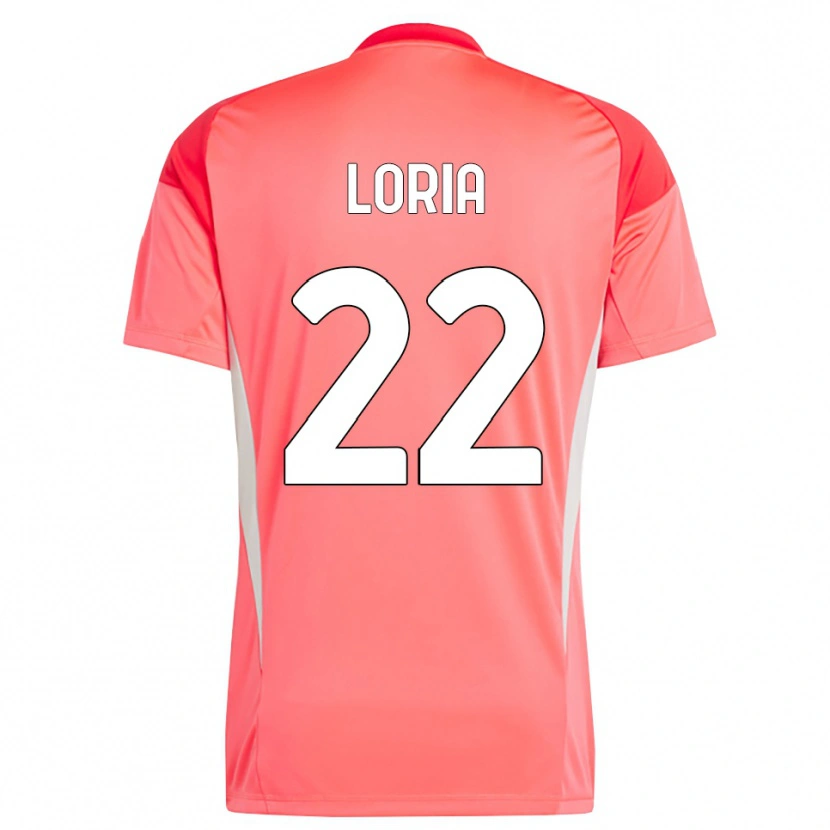 Danxen Heren Leonardo Loria #22 Rood Wit Keepersshirt 2025/26 T-Shirt België