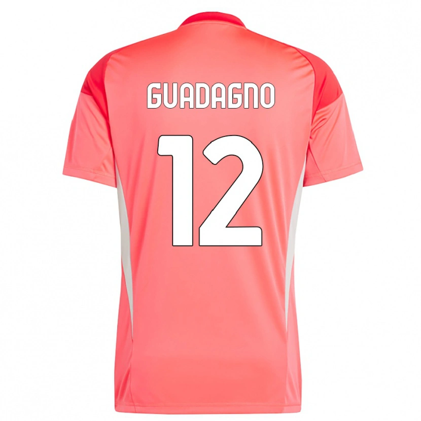 Danxen Heren Johan Guadagno #12 Rood Wit Keepersshirt 2025/26 T-Shirt België