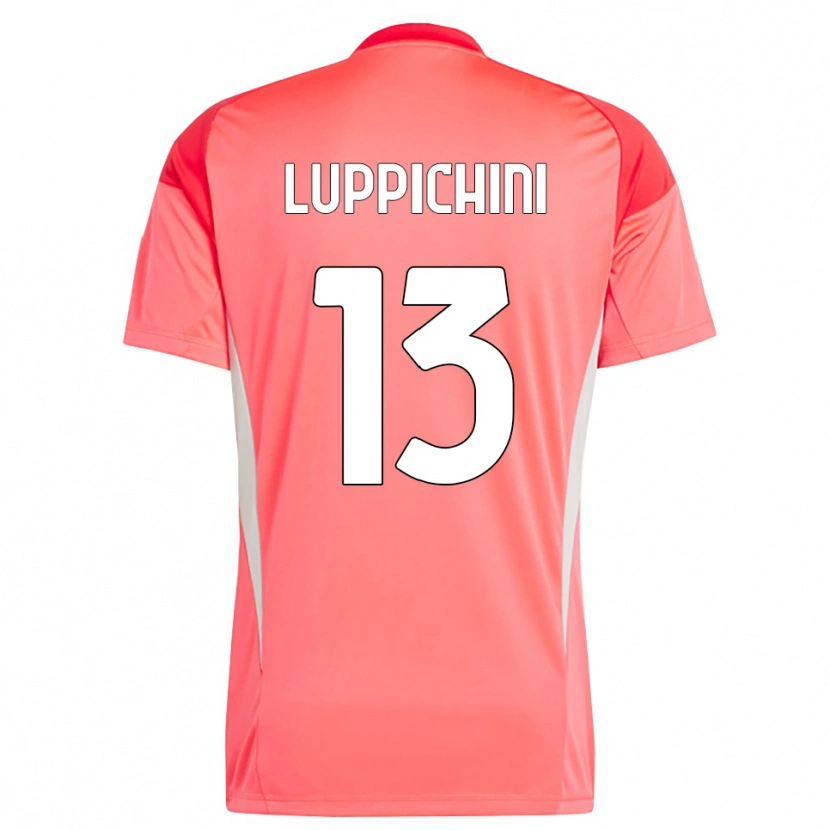 Danxen Heren Matteo Luppichini #13 Rood Wit Keepersshirt 2025/26 T-Shirt België