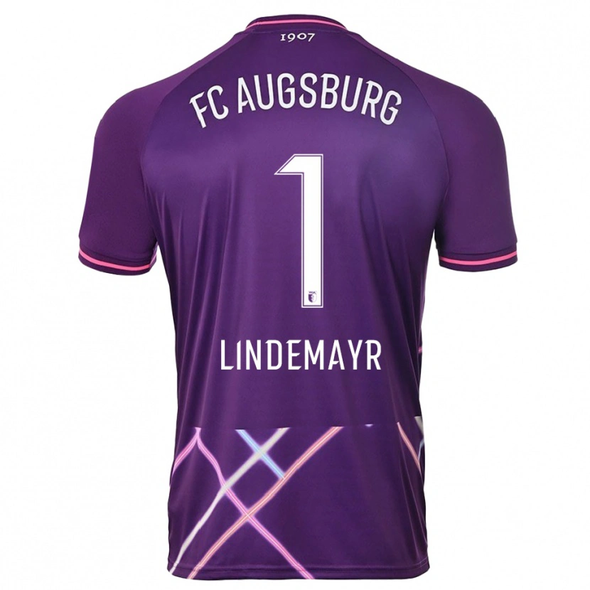 Danxen Heren Lisa Lindemayr #1 Paars Roze Keepersshirt 2025/26 T-Shirt België