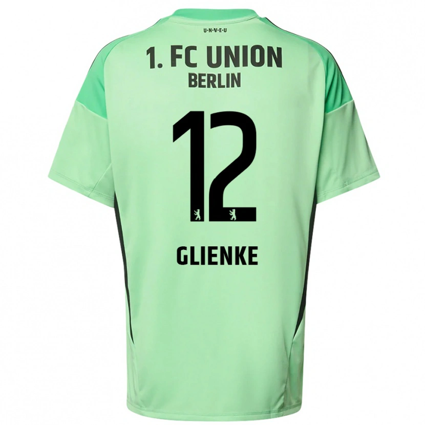 Danxen Heren Niklas Glienke #12 Licht Groen Zwart Keepersshirt 2025/26 T-Shirt België