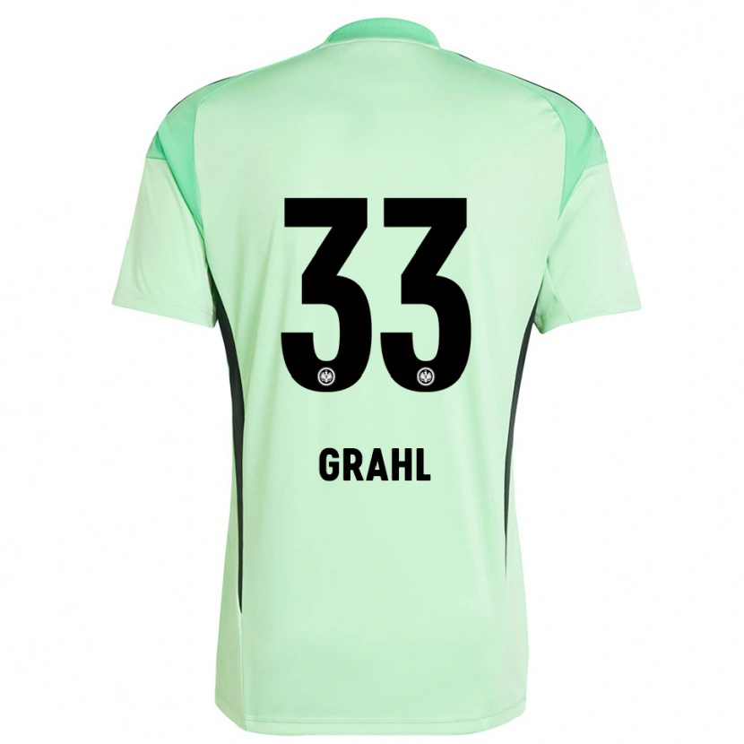 Danxen Heren Jens Grahl #33 Licht Groen Zwart Keepersshirt 2025/26 T-Shirt België