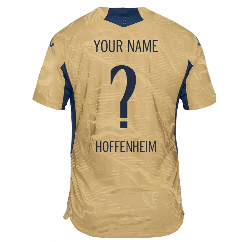 Danxen Heren TSG 1899 Hoffenheim Tan Zwart Keepersshirt 2025/26 T-Shirt België