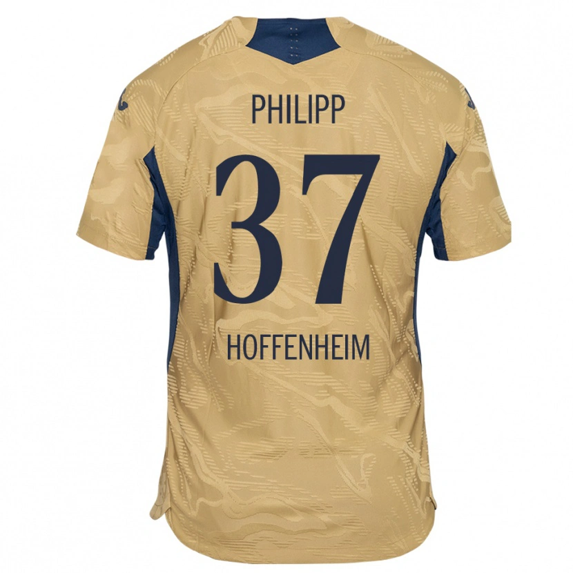 Danxen Heren Luca Philipp #37 Tan Zwart Keepersshirt 2025/26 T-Shirt België