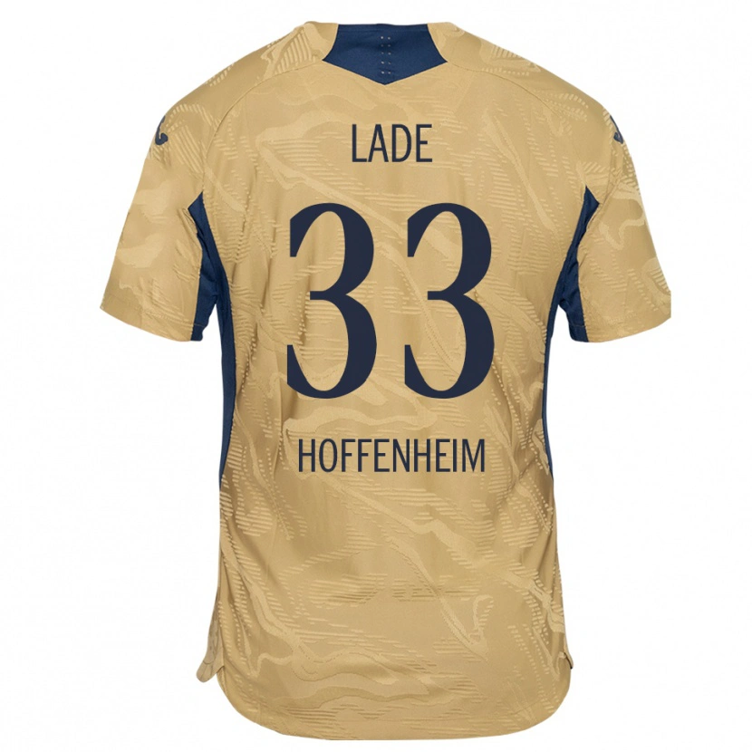 Danxen Heren Benjamin Lade #33 Tan Zwart Keepersshirt 2025/26 T-Shirt België