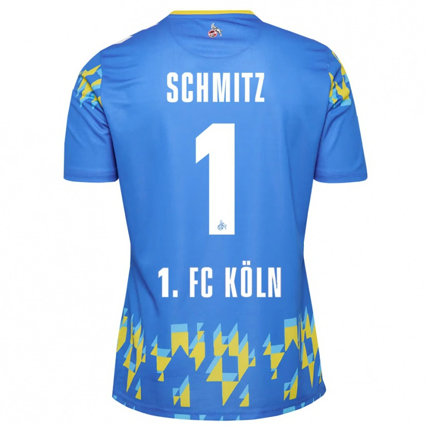 Danxen Heren Lisa Schmitz #1 Korenbloemblauw Keepersshirt 2025/26 T-Shirt België