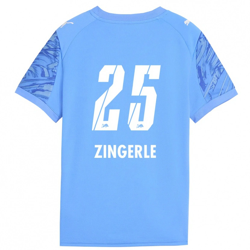 Danxen Heren Leopold Zingerle #25 Koninklijk Blauw Rood Keepersshirt 2025/26 T-Shirt België