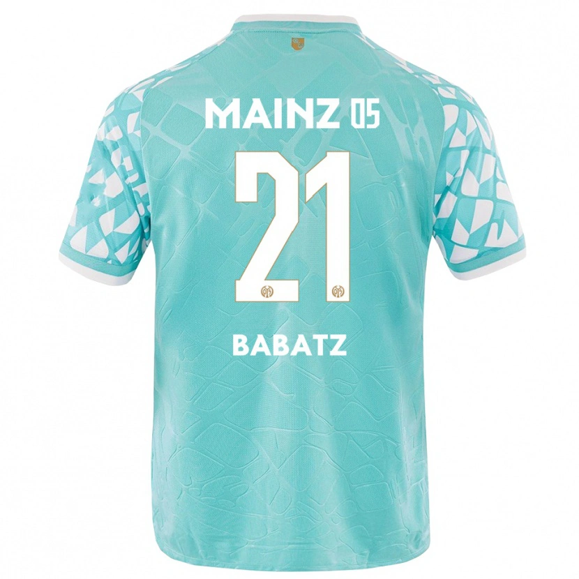 Danxen Heren Louis Babatz #21 Turquoise Wit Keepersshirt 2025/26 T-Shirt België