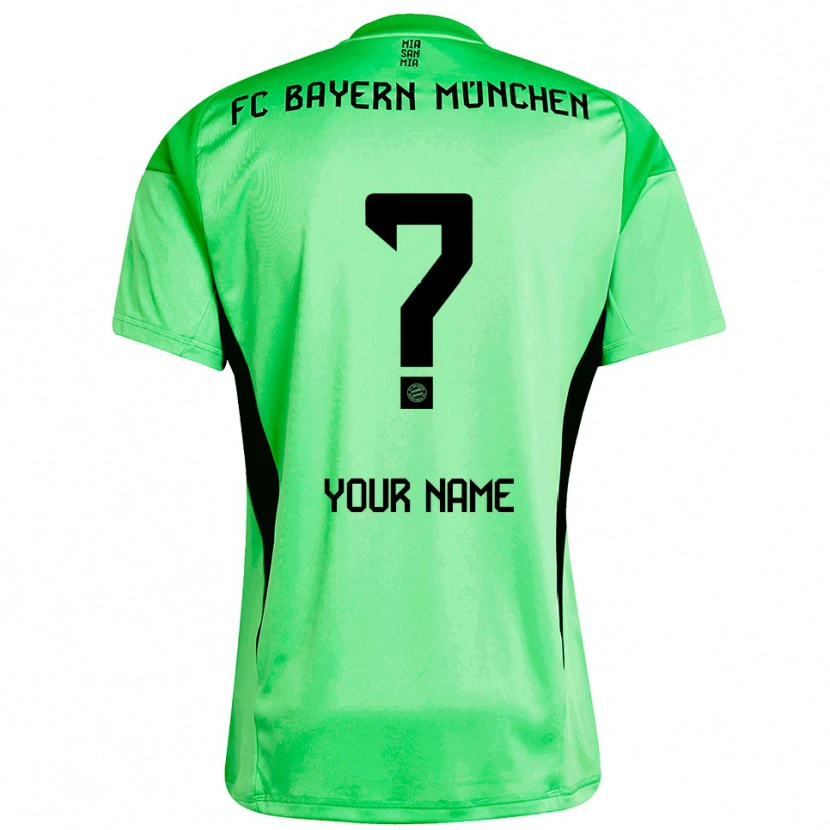 Danxen Heren Bayern Munich Medium Lente Groen Keepersshirt 2025/26 T-Shirt België