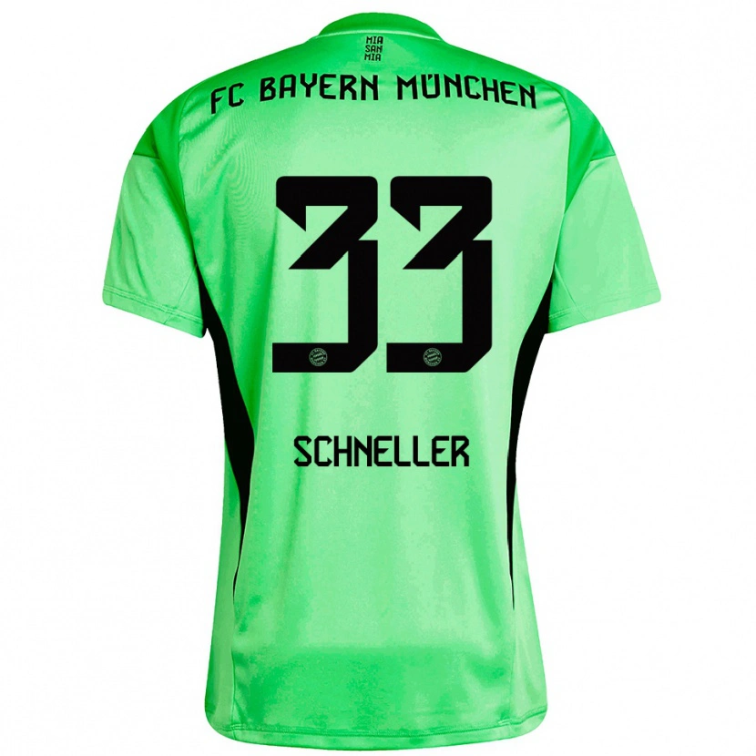 Danxen Heren Lukas Schneller #33 Medium Lente Groen Keepersshirt 2025/26 T-Shirt België