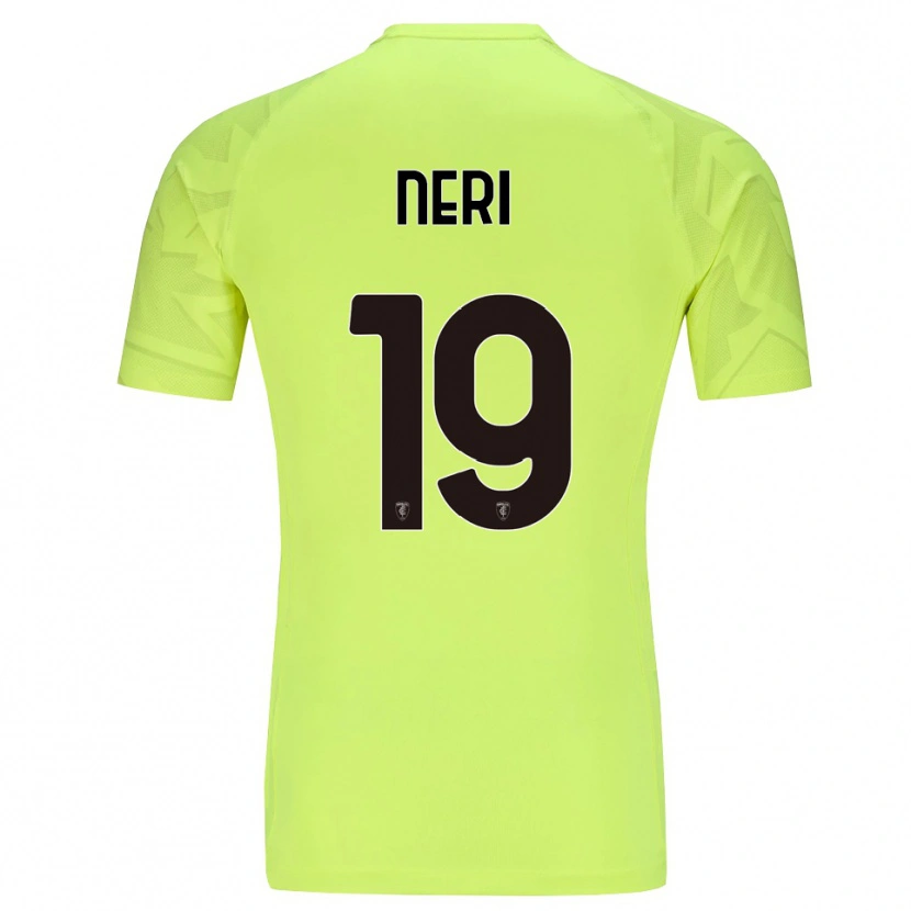 Danxen Heren Christian Neri #19 Fluorescent Groen Keepersshirt 2025/26 T-Shirt België