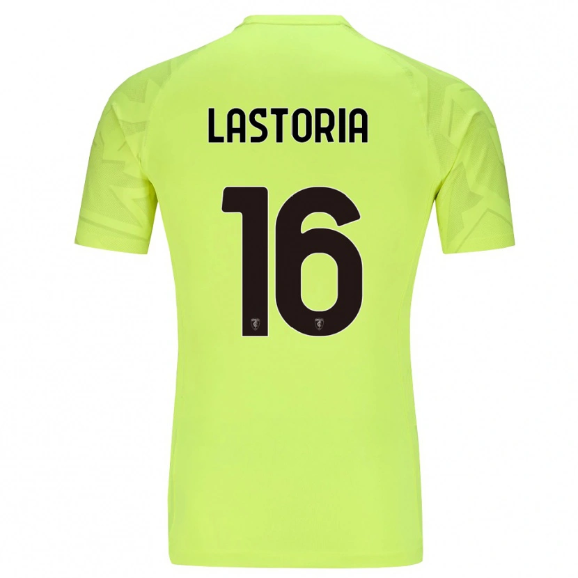 Danxen Heren Tommaso Lastoria #16 Fluorescent Groen Keepersshirt 2025/26 T-Shirt België