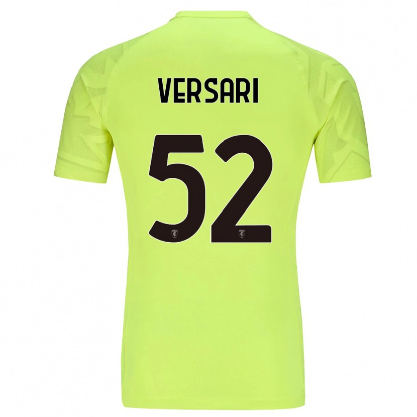 Danxen Heren Francesco Versari #52 Fluorescent Groen Keepersshirt 2025/26 T-Shirt België