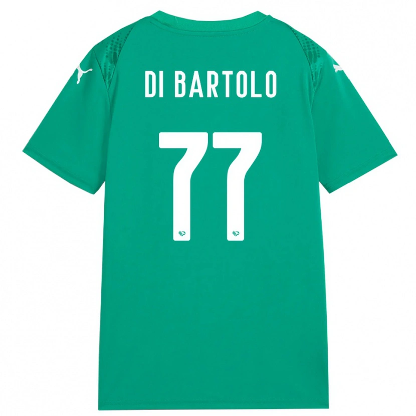 Danxen Heren Francesco Di Bartolo #77 Zeegroen Wit Keepersshirt 2025/26 T-Shirt België