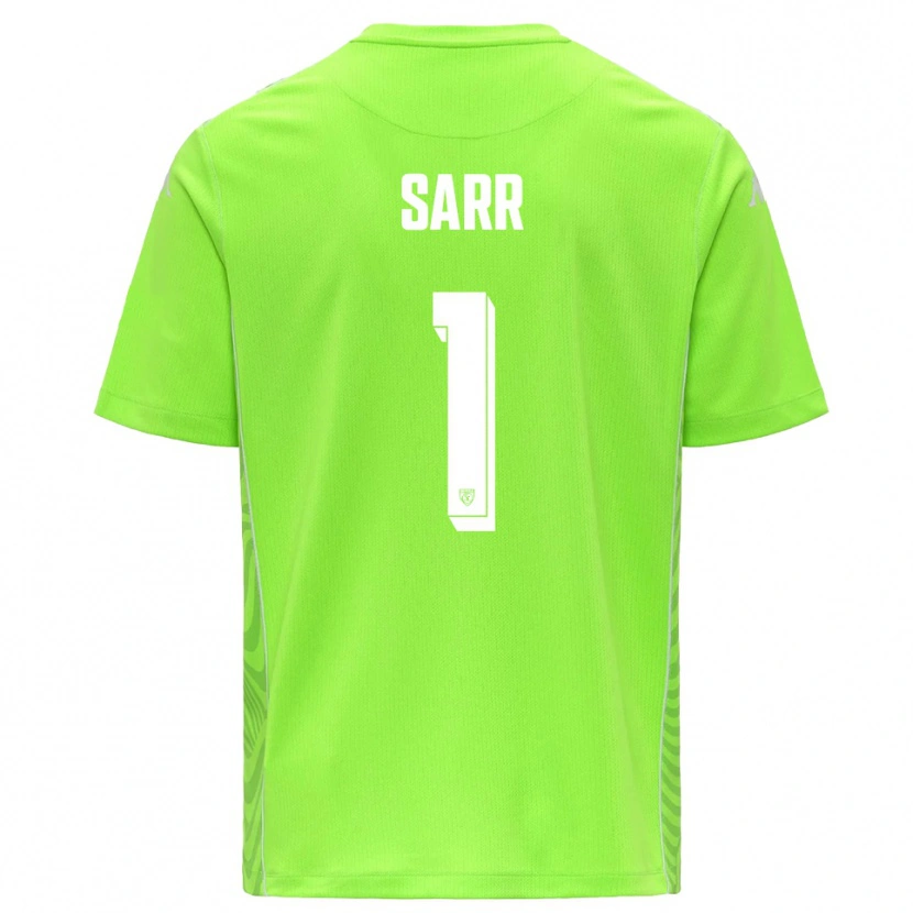Danxen Heren Mouhamadou Sarr #1 Gazongroen Wit Keepersshirt 2025/26 T-Shirt België