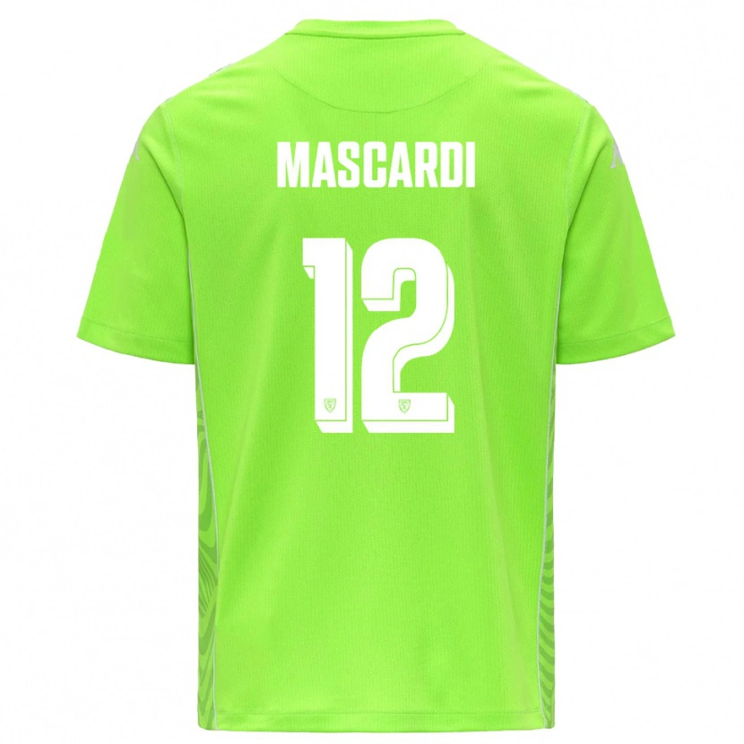 Danxen Heren Diego Mascardi #12 Gazongroen Wit Keepersshirt 2025/26 T-Shirt België